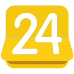 Icône de 24me: calendrier, tâches